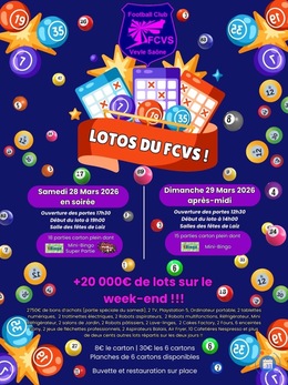 Image LOTO du Foot du FCVS (photo 1)