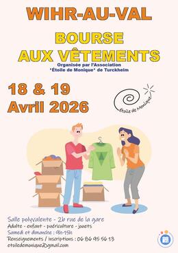 Image Bourse aux vet. adultes et enfants, jouets et puericulture (photo 1)