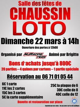 Image Super loto Chaussin 22 mars (photo 1)