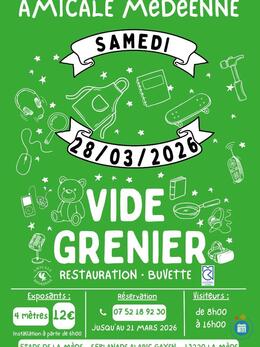 Image Vide grenier de l'amicale médéenne (photo 1)