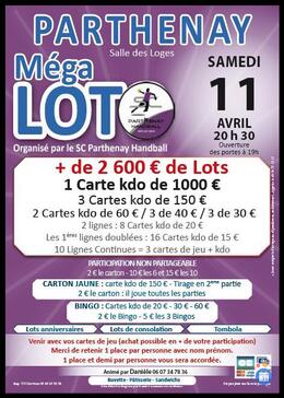 Image Méga Loto du SC Parthenay Handball (photo 1)