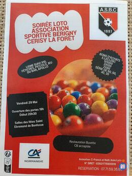 Image Super loto organise par as berigny cerisy la foret (photo 1)