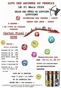 Image Loto des Archers du Vernois (photo 1)