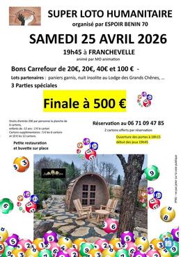 Image Super Loto humanitaire (photo 1)
