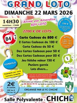 Image Grand Loto Anime Par AMANDINE RDV Loto A CHICHE (photo 1)