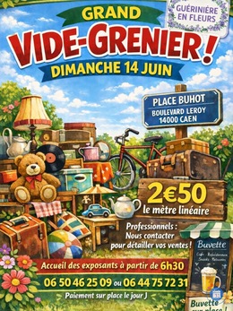 Image Vide grenier organisé par guérinière en fleurs (photo 1)