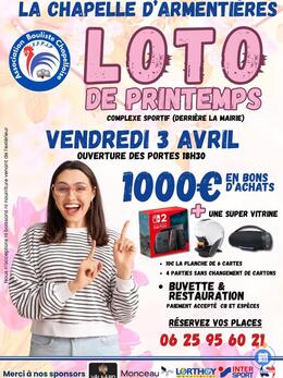 Image 'Loto de printemps' de l'Association Bouliste Chapelloise (photo 1)