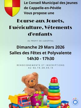 Image Bourse aux jouets, vêtements d'enfants et à la puériculture (photo 1)