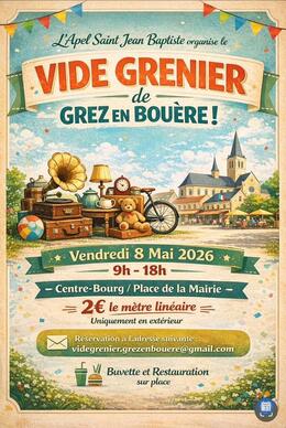 Image Vide Grenier du 8 mai 2026 (photo 1)