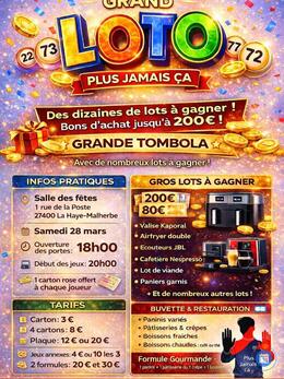 Image Loto 'plus jamais ca' (photo 1)