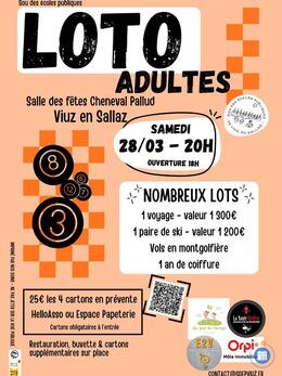 Image Loto adultes du sou des écoles de Viuz-en-Sallaz (photo 1)
