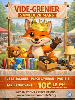 Image Le Grand Vide-Greniers de la Rue Saint-Jacques. Paris 5 (photo 1)