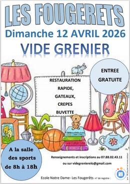 Image Vide grenier Apel Ecole Notre Dame (photo 1)