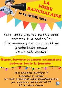 Image Vide-grenier de la Foire Ranchalaise (photo 1)