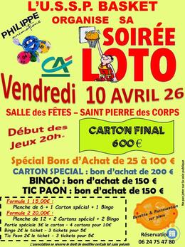 Image Super loto basket st pierre anime par philippe animation (photo 1)