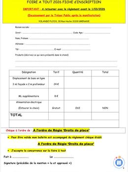 Image Foire à tout (photo 1)