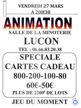 Image Soirée Animation Loto Spéciale Carte Cadeau (photo 1)