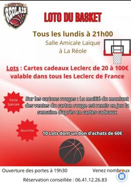 Image Loto du basket (photo 1)