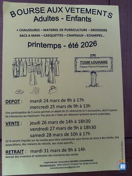 Image Bourse aux vêtements adultes, enfants, puériculture... (photo 1)