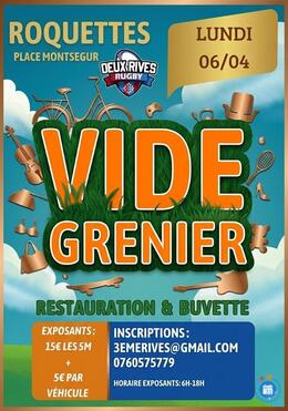 Image Vide grenier du rugby et omelette (photo 1)
