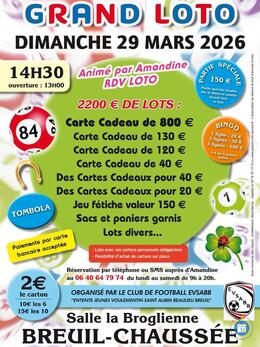 Image Grand loto anime par amandine rdv loto a breuil- chaussee (photo 1)