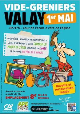 Image Vide-greniers organisé par l'APE de VALAY (photo 1)