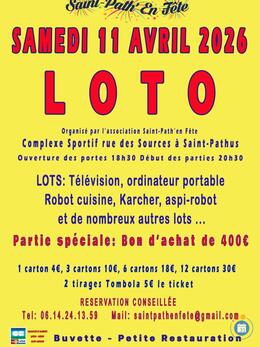 Image Loto de l'association Saint-Path' en Fête (photo 1)