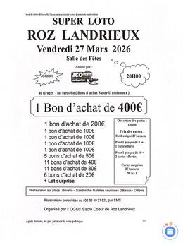 Image Super loto OGEC école du Sacré Coeur avec JCO (photo 1)