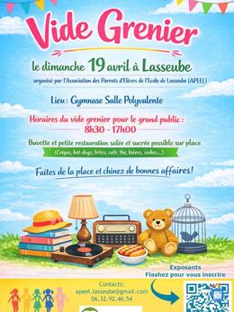 Image Vide grenier de Printemps avec l'APE (photo 1)