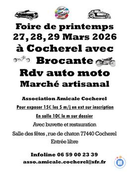 Image Brocante, marché artisanal et rassemblement auto moto (photo 1)