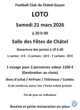 Image Loto fc chatel-guyon (photo 1)