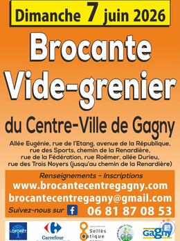 Image Brocante vide-grenier du centre-ville de Gagny (photo 1)