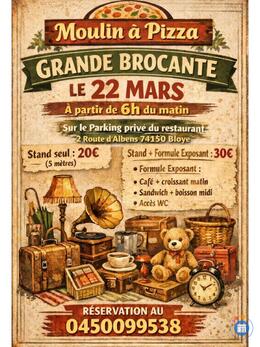 Image 1ere brocante du moulin à pizza (photo 1)
