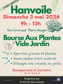 Image Bourse aux plantes Vide Jardin (photo 1)