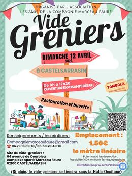 Image Vide-greniers de l'association Les Amis de la Compagnie MF (photo 1)