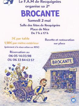 Image Le FAM organise sa 2eme Brocante (photo 1)