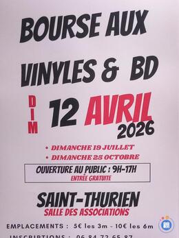 Image Foire aux disques et BD. Livres. CD. K7. (photo 1)