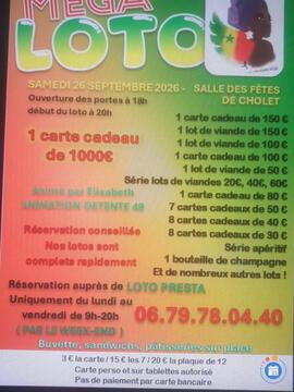 Image Méga loto des sénégaz'ailles (photo 1)