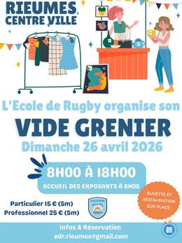 Image Vide grenier de l'Ecole de Rugby (photo 1)