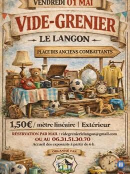 Image Vide grenier Le Langon (photo 1)