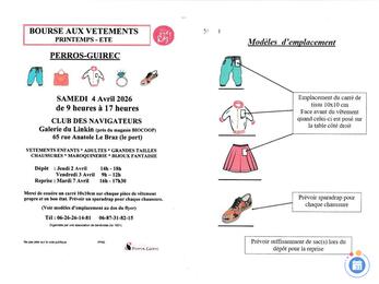 Image Bourse aux vêtements - Printemps-été (photo 1)