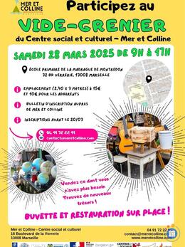 Image Vide-greniers Centre Social et Culturel Mer et Colline (photo 1)