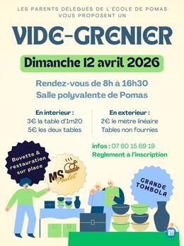 Image Vide grenier de la coopérative scolaire de POMAS (photo 1)