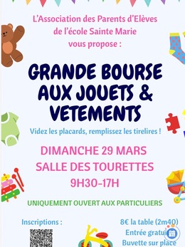Image Bourse aux jouets et vêtements (photo 1)