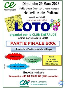Image LOTO Club Emeraude de Neuville animé Elisabeth Loto (photo 1)