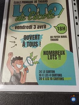 Image Loto de l ecole de thoard (photo 1)