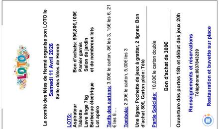 Image Loto comité des fêtes (photo 1)