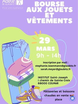 Image Bourses aux vêtements et jouets solidaire (photo 1)