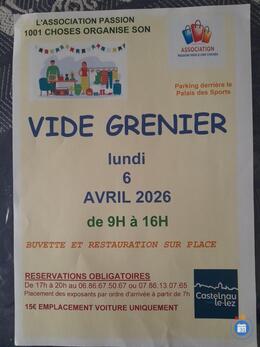 Image Vide grenier de l'association Passion 1001 choses (photo 1)