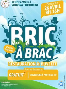 Image Bric a brac Vouvray sur huisne dimanche 26 avril 2026 (photo 1)